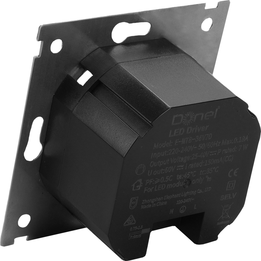 База с драйвером для светильника 36VDC, 140mA, 6Вт.Triac DIM, серия R98