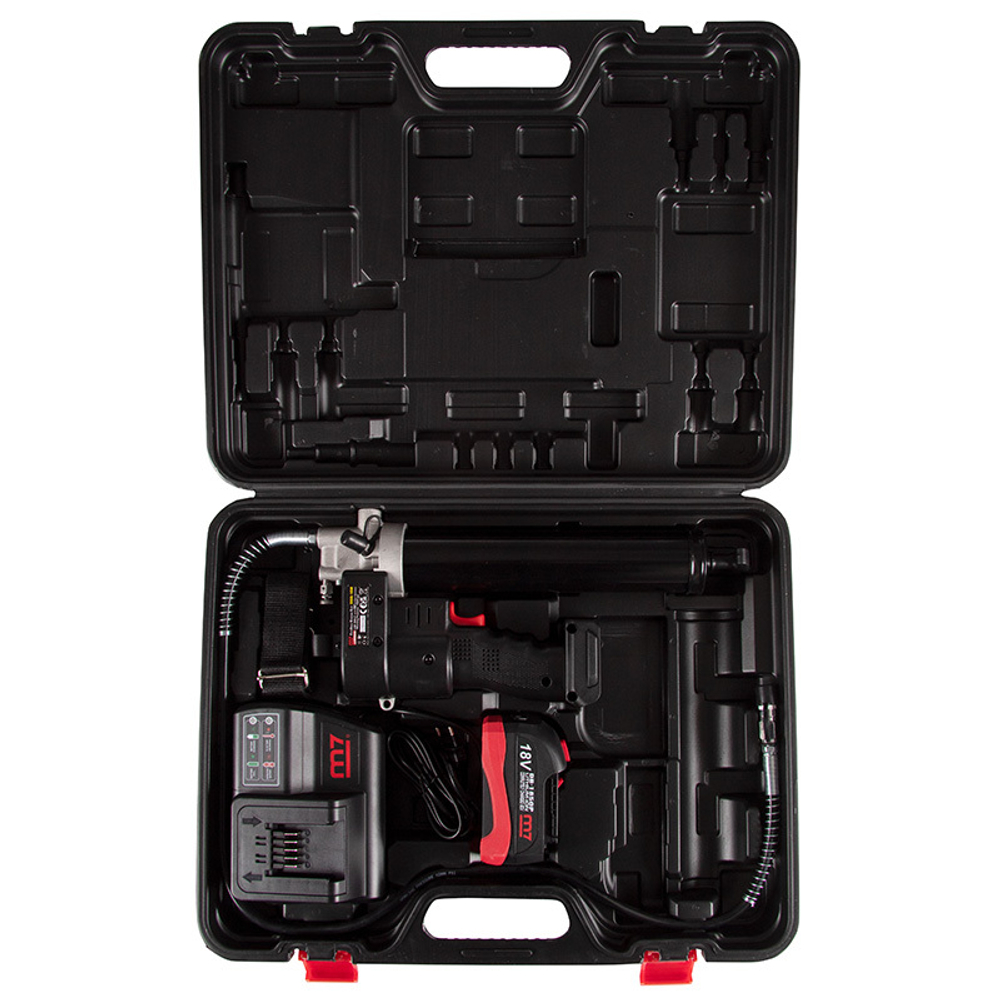 MIGHTY SEVEN (DGG-102A1) Шприц плунжерный 400 мл, аккумуляторный, 3 предмета, кейс