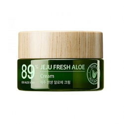 The Saem Jeju Fresh Aloe Cream увлажняющий крем для лица с алоэ