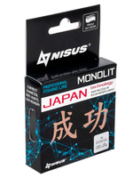 Леска для рыбалки Nisus MONOLIT Nylon Transparent 0,091mm/50m (N-MO-0.091-50)