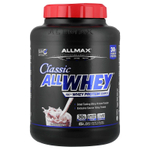 ALLMAX, CLASSIC ALLWHEY®, источник 100% сывороточного протеина, печенье и сливки, 5 фунтов (2,27 кг)