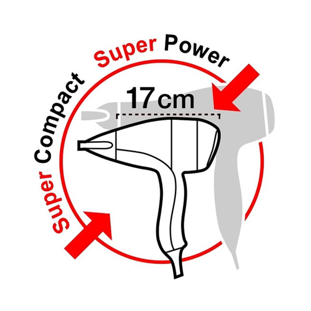 Компактный фен для волос 2200Вт черный матовый Valera Salon Exclusive Academy Pro 2400 eQ RC Satin Black