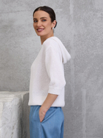 Джемпер с капюшоном 2694 TINONA