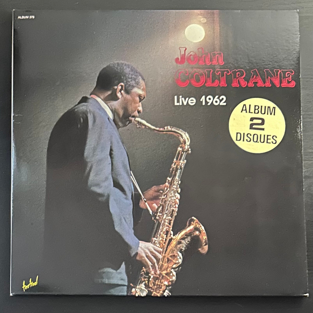 John Coltrane ‎– Live 1962 2LP (Франция 1983г.)