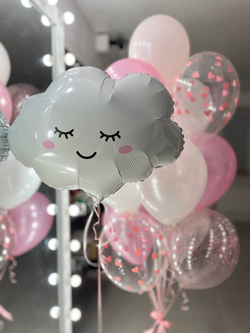 Воздушные шары нежные, Облако №2459