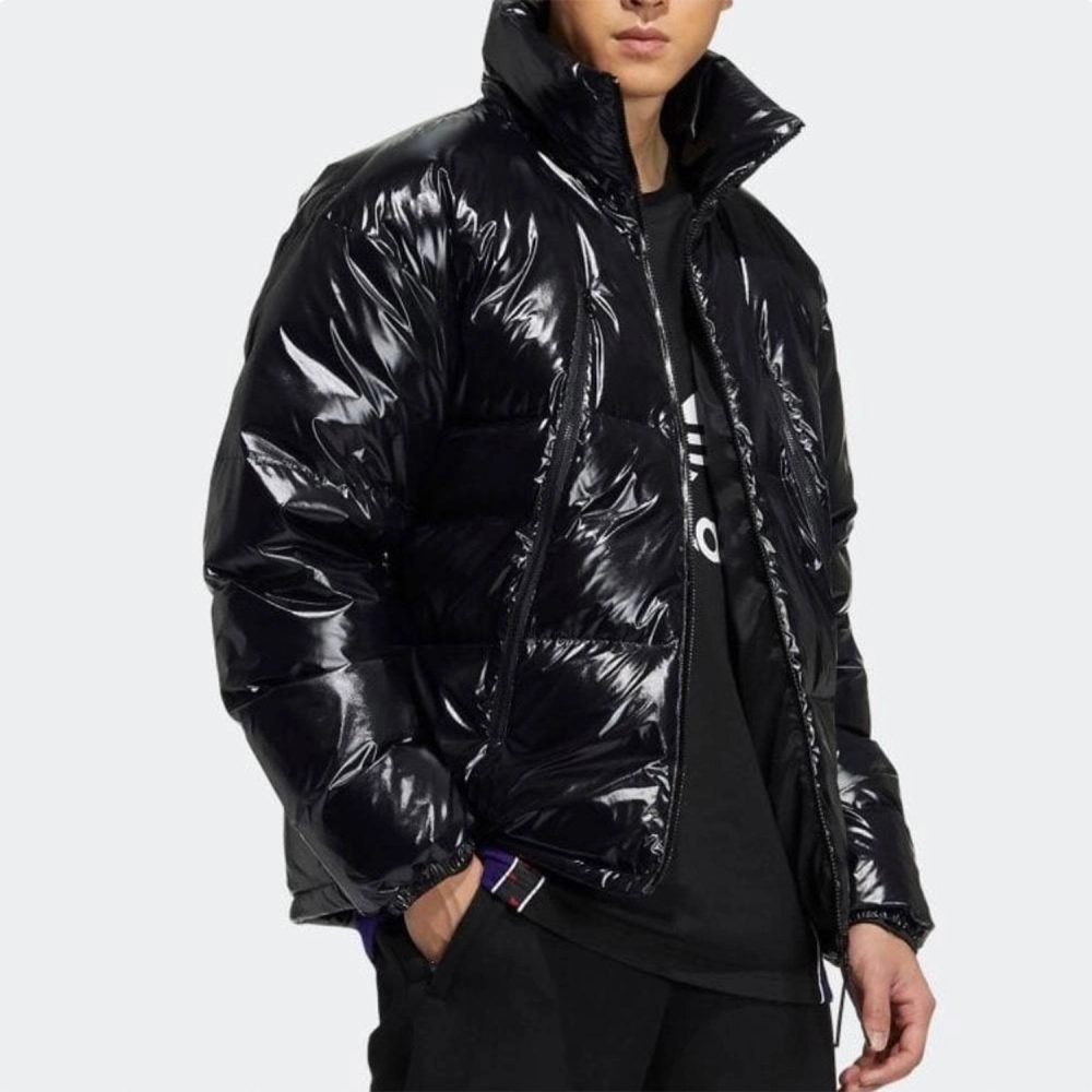 Пуховик Adidas original, черн.