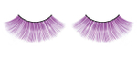 Ресницы фиолетовые длинные Deluxe (Цвет: фиолетовый, серебряные блестки)