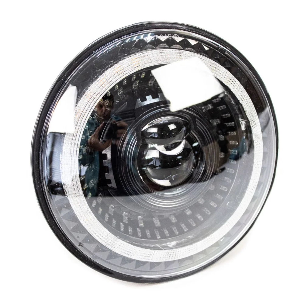 Фары Нива 4х4/Легенд в стиле Jeep Wrangler III