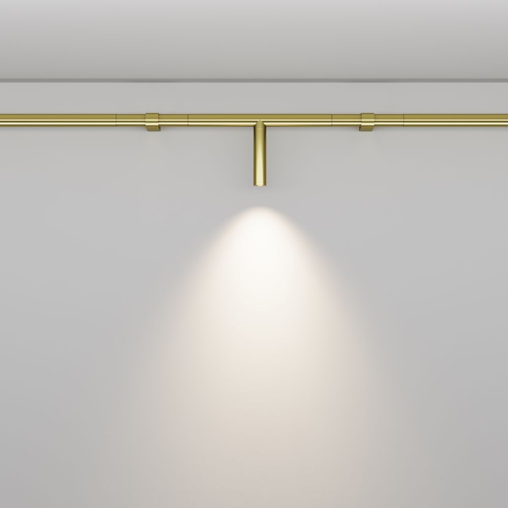 Трековый штанговый светодиодный светильник Maytoni Axity   C102CL-3W3-6K-BS