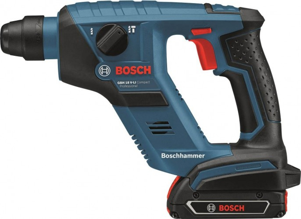Перфоратор аккумуляторный BOSCH GBH 18 V- LI Compaсt 0611905308 2х2,0 Ач