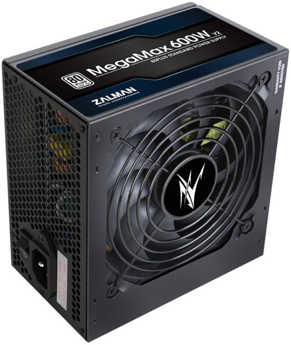 Блок питания ATX Zalman MegaMax 600W v2