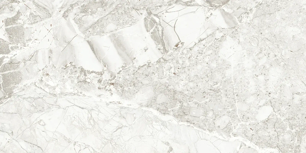 Керамогранит Alma Ceramica GFA3060LNC07R Lancy 30x60 белый карвинг / противоскользящий под мрамор