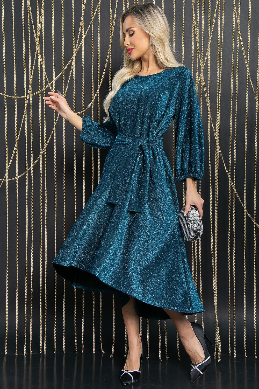 Платье Вечернее настроение (сапфир) П11745 LT Collection