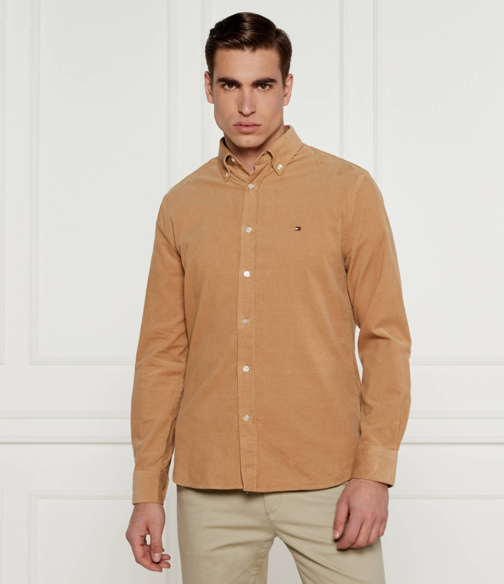 Рубашка Tommy Hilfiger - бежевый(MW0MW36847)
