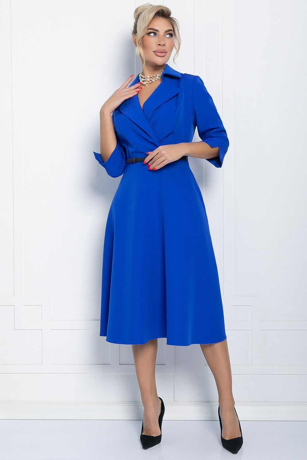 Платье Лесли (синее) П11518 LT Collection