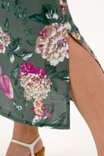 Платье Летис (46-54) Serenada малахитовый (Акция)