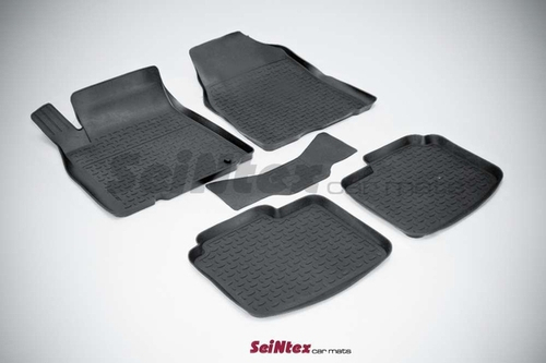 Резиновые коврики с высоким бортом для Dodge Stratus Sedan 2000-2007, Seintex.00877