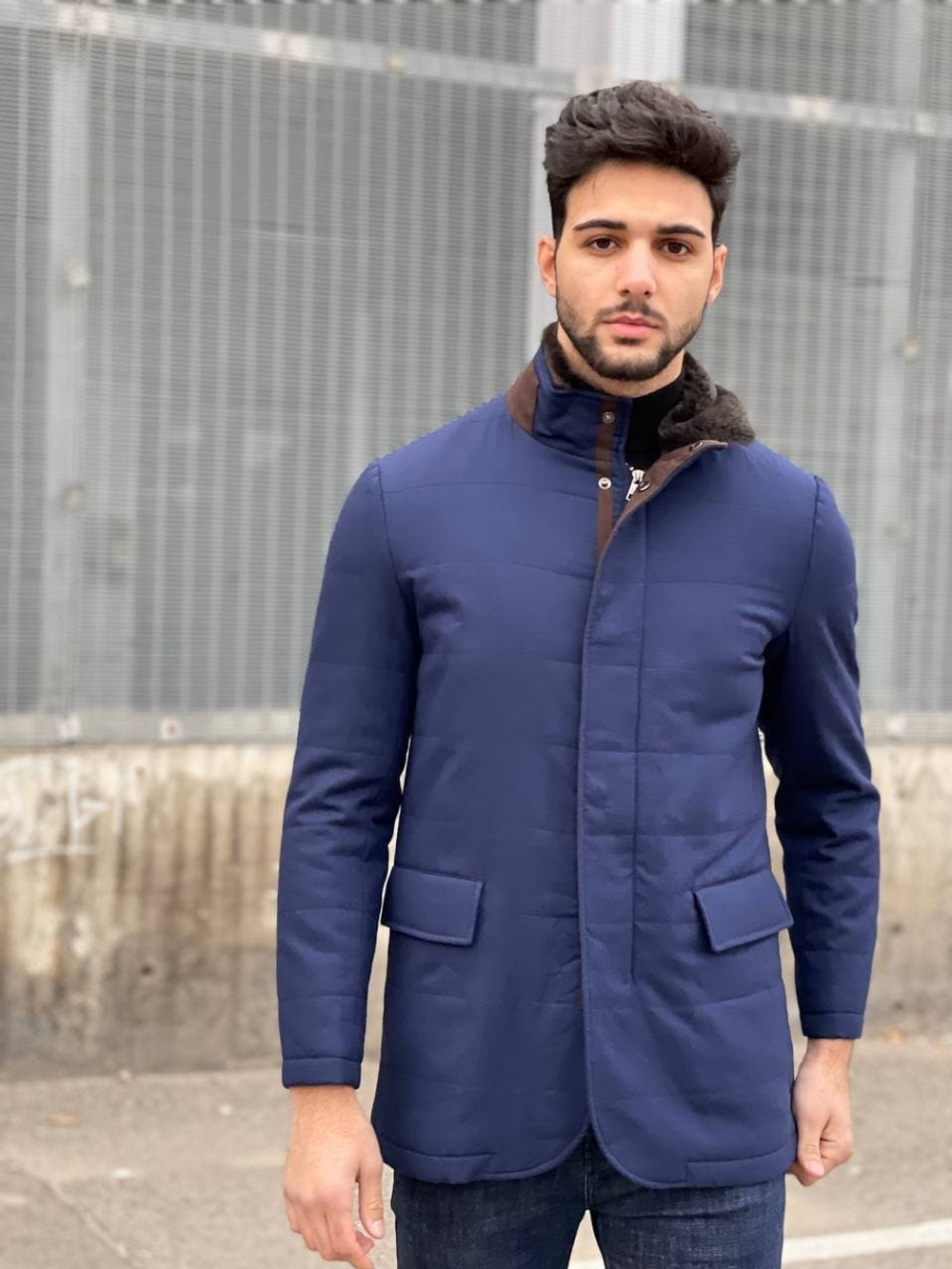 Куртка с мехом Loro Piana