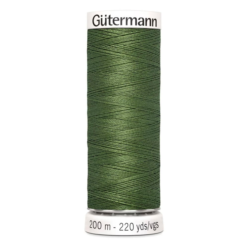 Нить Sew-All 200 м, Gutermann, 148 т.оливковый