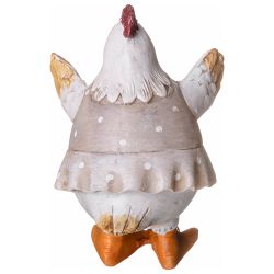 ФИГУРКА КУРИЦА 7.5*8*10.5 СМ