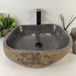 Раковина из речного камня RS-65472 48*43*16 0856