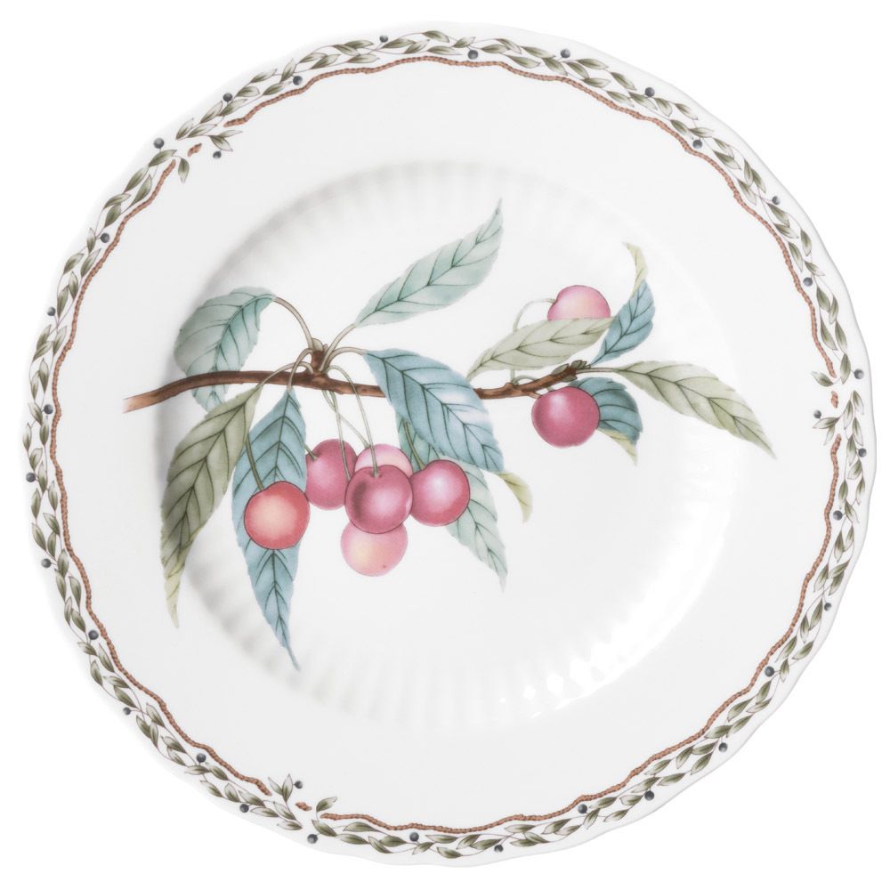 НАБОР ТАРЕЛОК ЗАКУСОЧНЫХ LEFARD "FRUIT GARDEN" 2 ШТ. 20,5 СМ (КОР=24НАБ.)