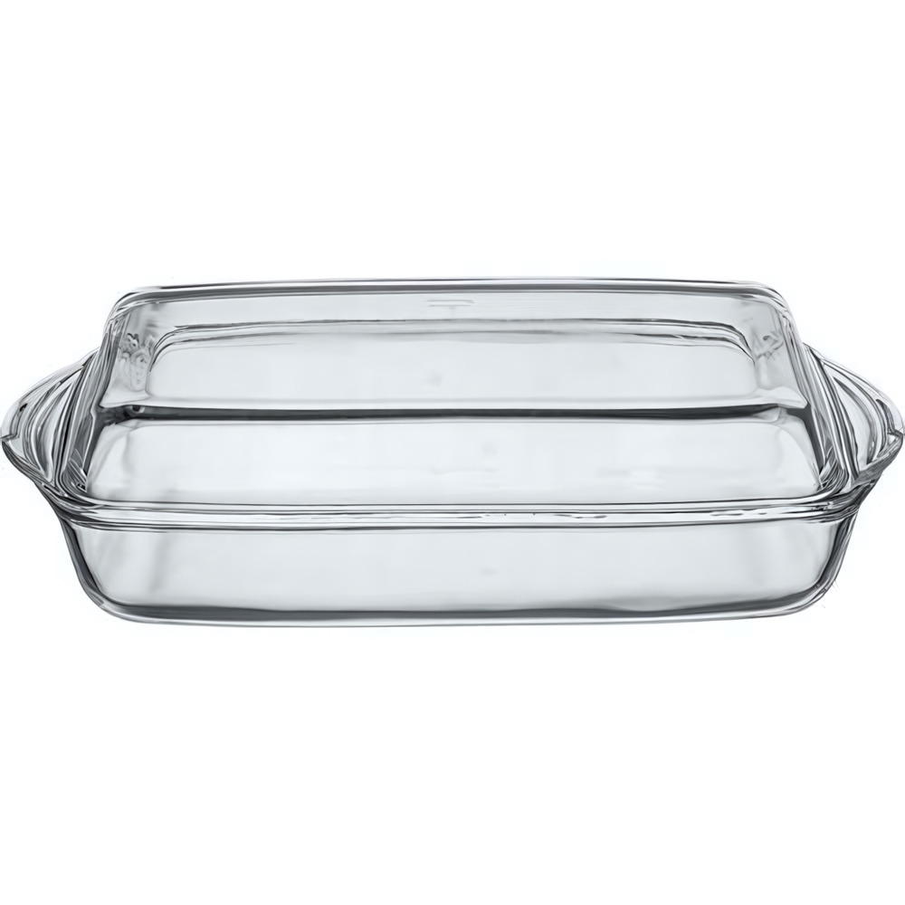 Форма жаропрочная 1,95л прямоугольная с крышкой 1,375л Borcam