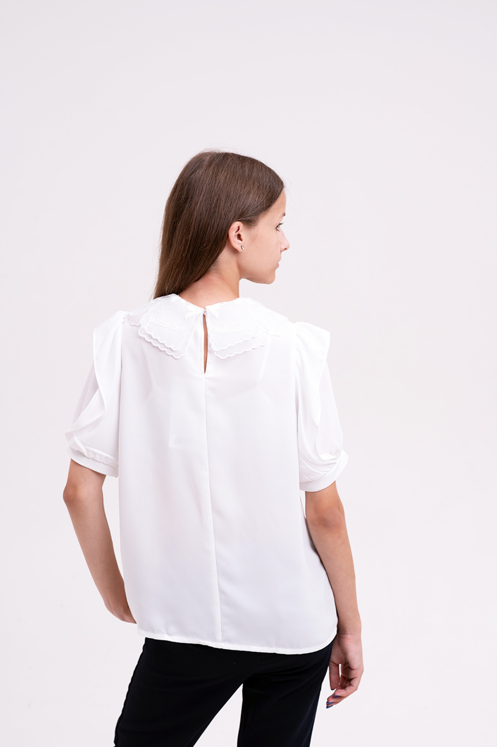 Блуза к/р швейн. д/д DELORAS C63606S