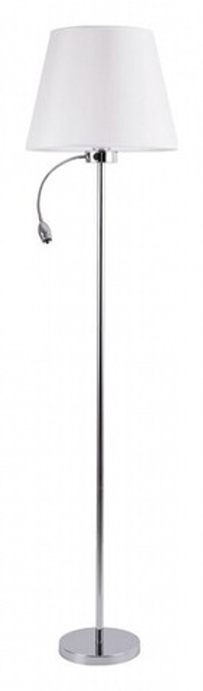 Торшер с подсветкой Arte Lamp Elba A2581PN-2CC