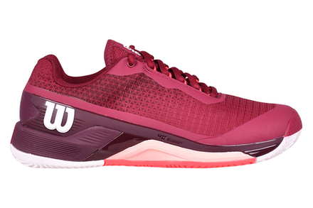 Женские Кроссовки теннисные Wilson Rush Pro 4.0 Clay W - красный