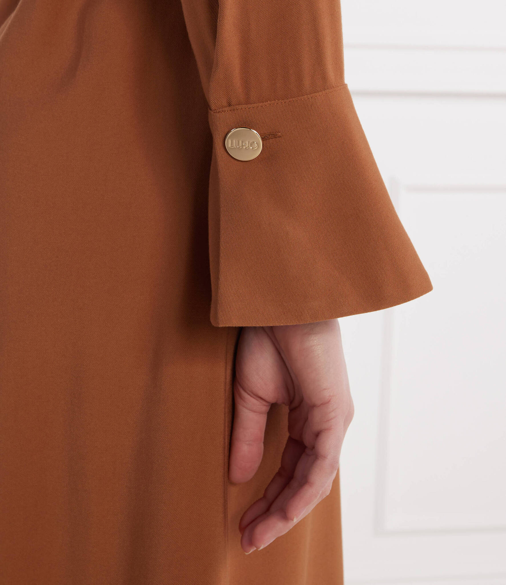 Платье с ремешком chemisier Liu Jo - коричневый(CA4239 T5826)