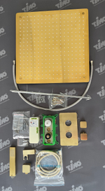 Душевая система встроенная с термостатом Timo Petruma (SX-5029/17SM) золото матовое