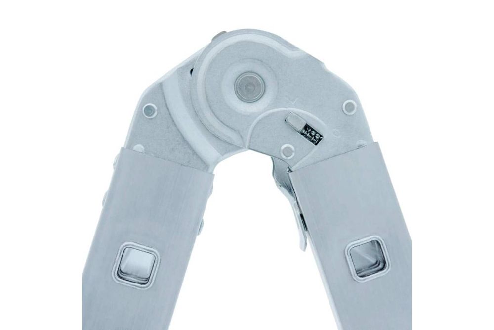 ЛЕСТНИЦА-ТРАНСФОРМЕР ШАРНИРНАЯ 4 СЕКЦИИ ПО 4 СТУПЕНИ (1) "НОВАЯ ВЫСОТА" NV-132