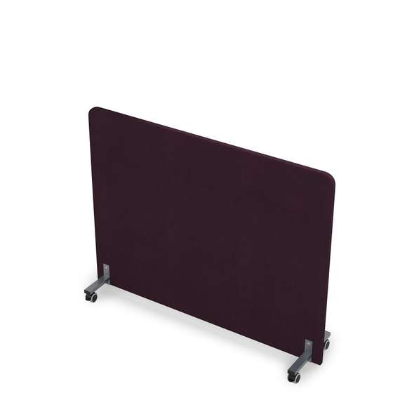 011.МП.1411 Акустическая мобильная перегородка на колесных опорах (1400*377*1100)