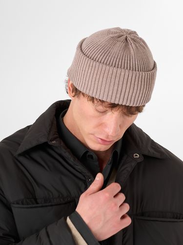 Хлопковая шапка в цвете какао