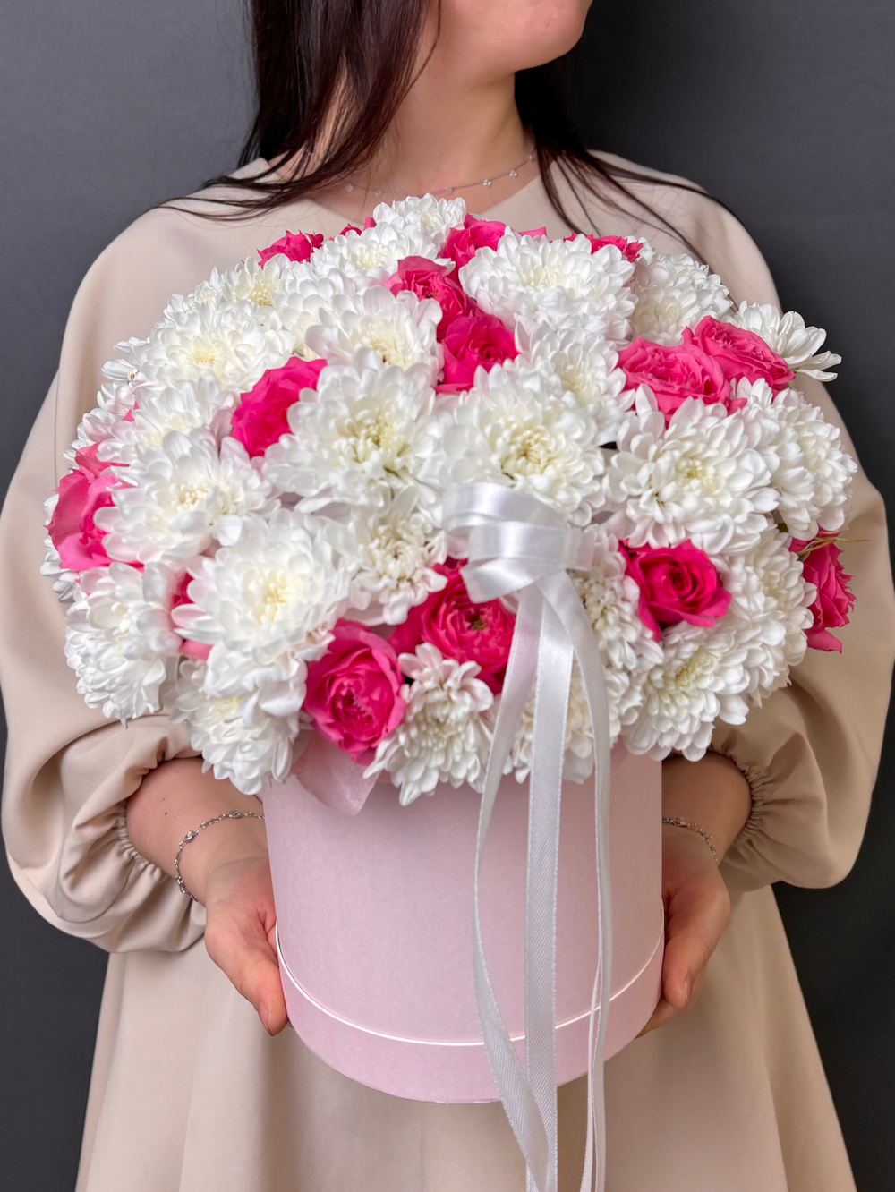 Композиция «Клубника со сливками»