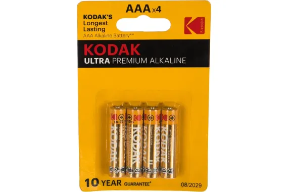 Батарейка Kodak ULTRA PREMIUM ААА упаковка 4шт 38562