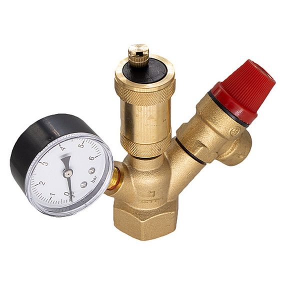 Группа безопасности котла компакт 1quot; СТМ ТЕРМО купить в Москве и Московской области по низкой цене с доставкой по России — (1) Группа безопасности котла компакт 1quot; СТМ ТЕРМО — (1)