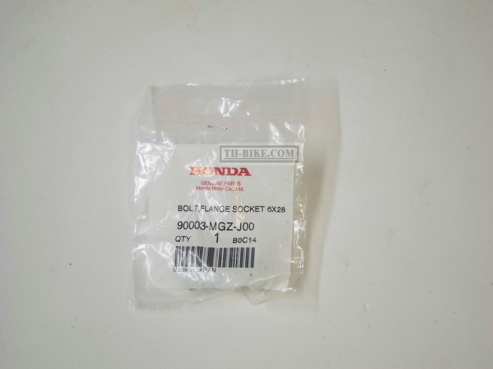 90003-MGZ-J00. BOLT, FLANGE SOCKET, 6X28