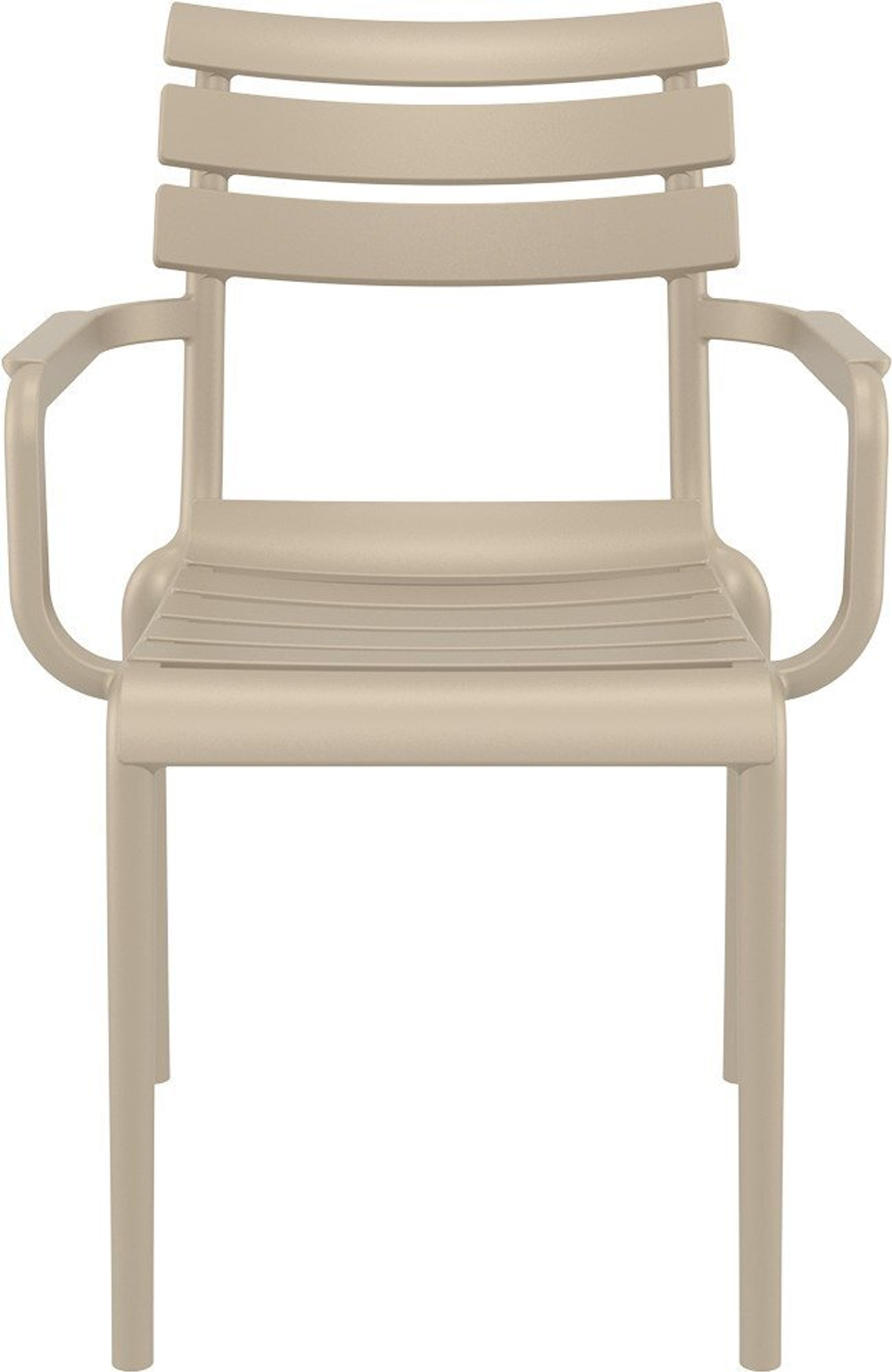Кресло пластиковое Siesta Contract Paris, бежевый