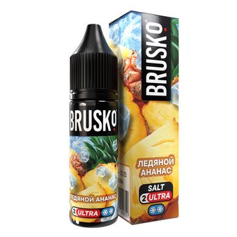 Жидкость BRUSKO Salt (Chubby) 2% ULTRA 35 ml - Ледяной ананас