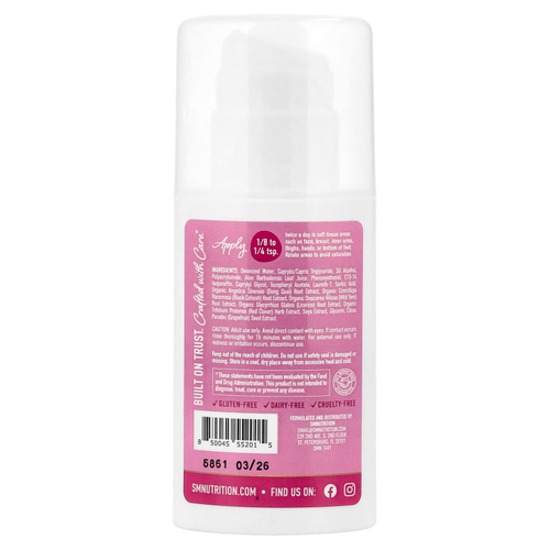 SMNutrition, Фитоэстрогеновый крем, без отдушек, 4 унции