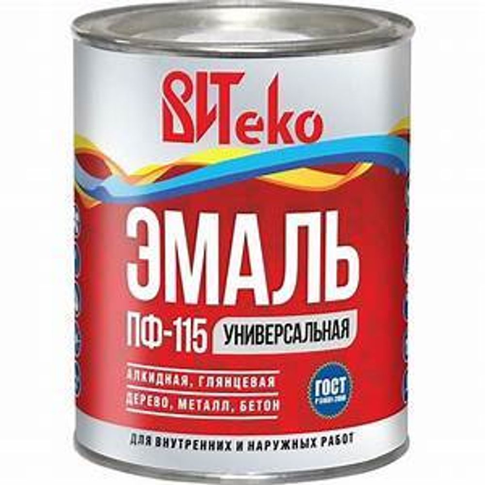 Эмаль ПФ-115 0,8кг Царицынские краски желтая