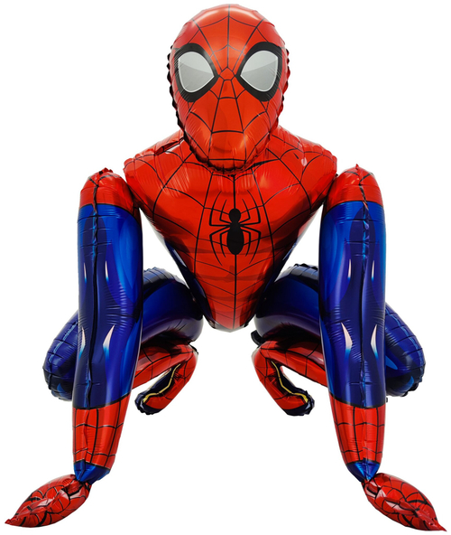 Шар 3D (22''/56 см) Фигура, Человек Паук, 1 шт. в уп. Г20