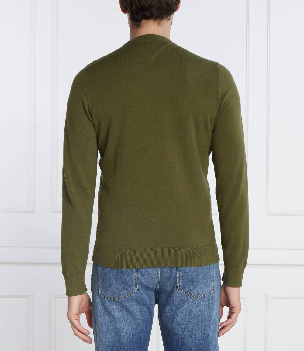 Свитер CLASSIC CREW Tommy Hilfiger - зеленый(MW0MW32026)