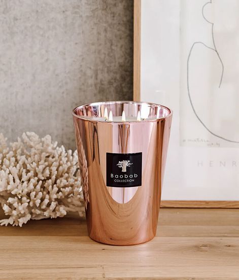 Roseum, свеча Les Exclusives MAX 10, Baobab Collection