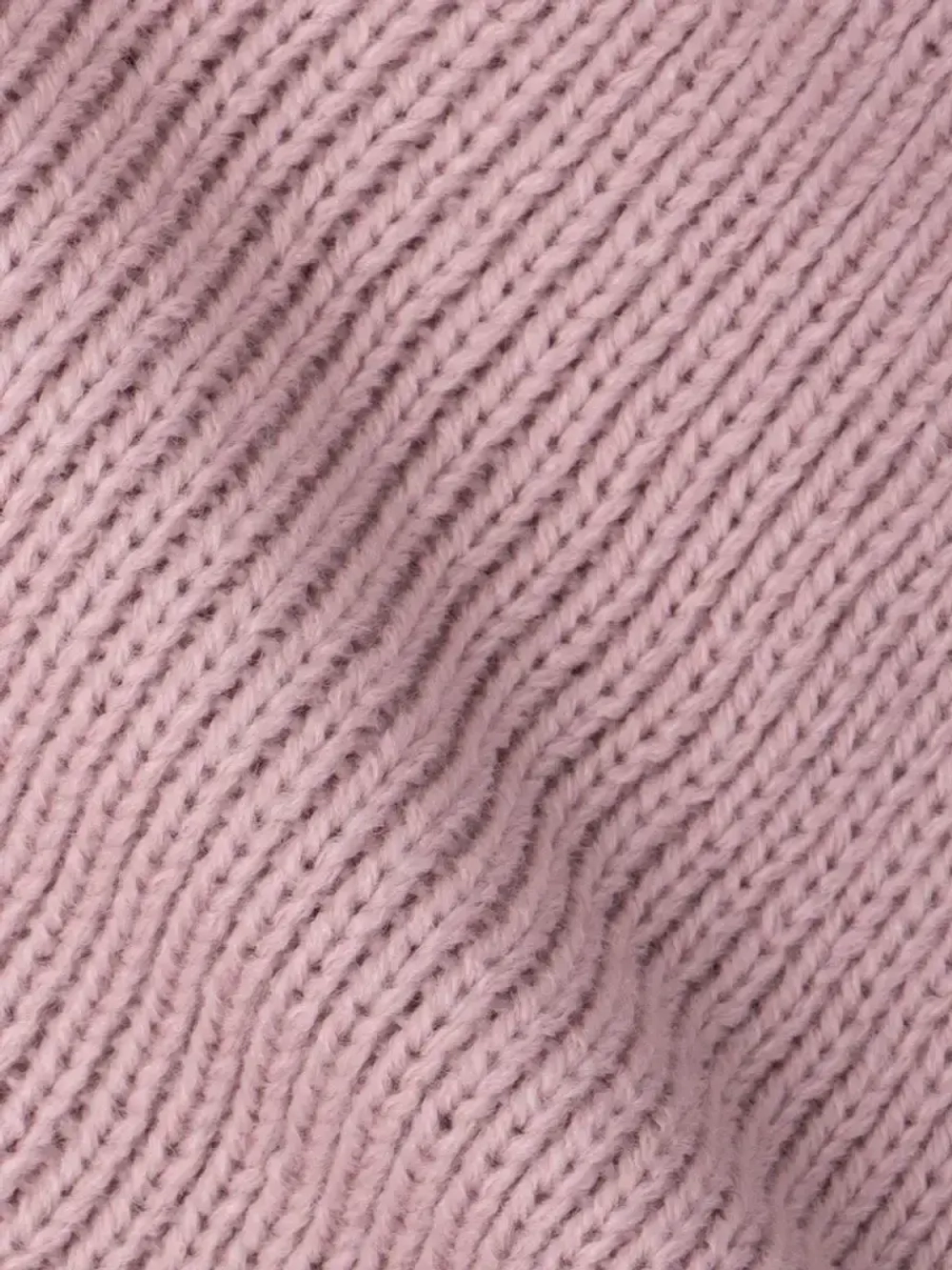 Шарф зимний вязаный с бубонами для девочки