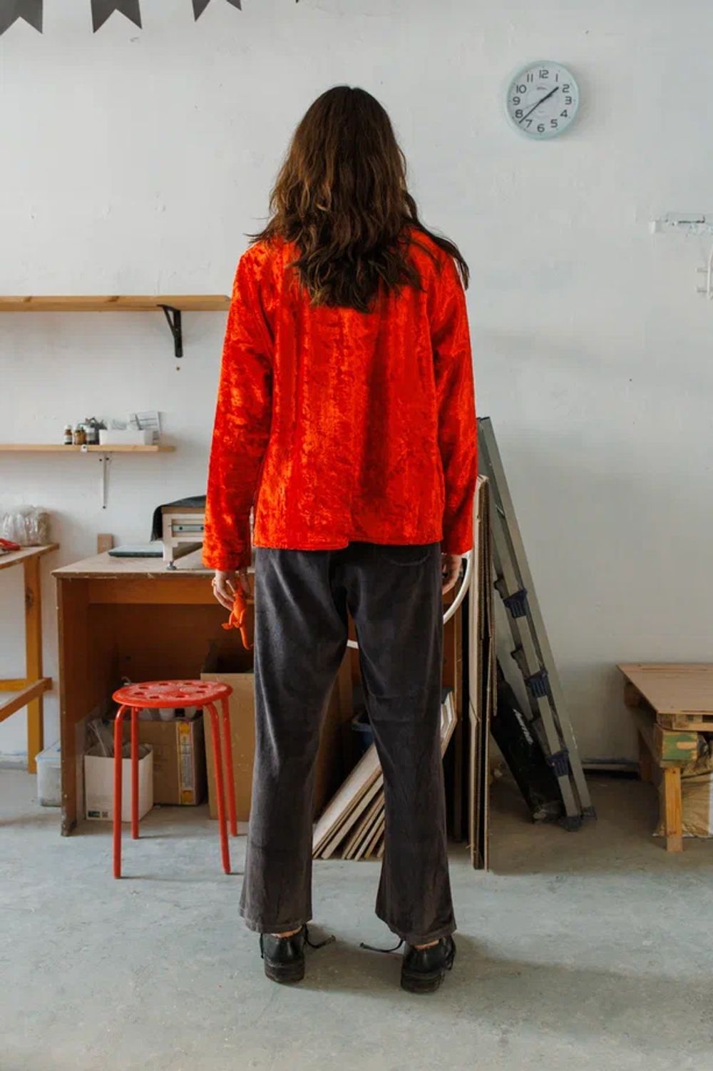 Куртка Soeurs рабочая 3 красная