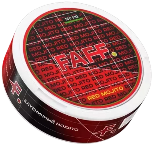 FAFF RED MOJITO (150 МГ) - КЛУБНИЧНЫЙ МОХИТО