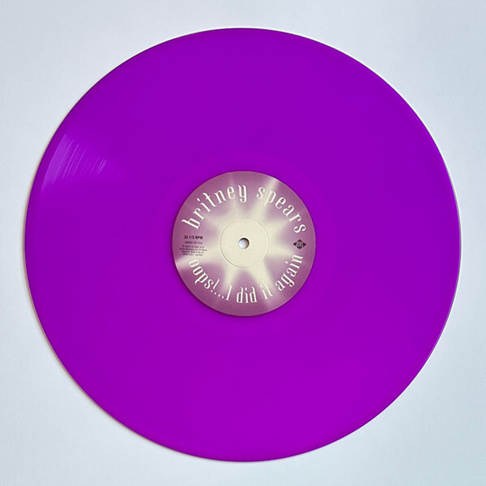 Britney Spears / Oops!...I Did It Again (Limited Edition)(Coloured Vinyl)(LP)